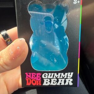 Nee Doh Gummy Bear Stress Toy - Blue
